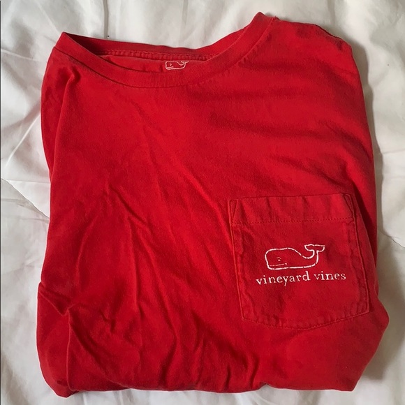 Vineyard Vines Other - Red Davidson vineyard vines long sleeve tee